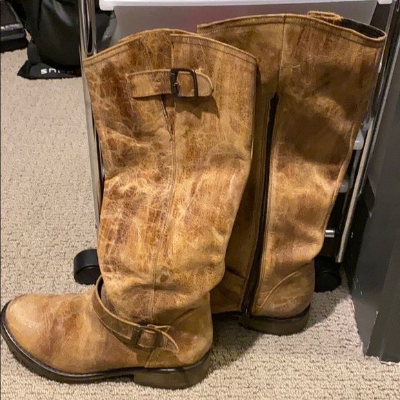 Steve Madden Leather Knee-High Boots - Picture 3 of 4